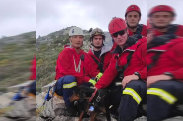 Υμηττός Σκύλος Πυροσβέστες