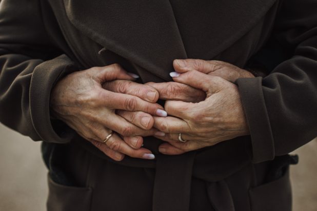 ηλικιωμένο ζευγάρι