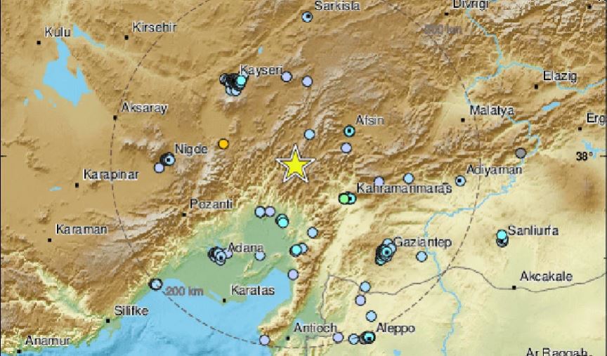 Σεισμός στα Άδανα