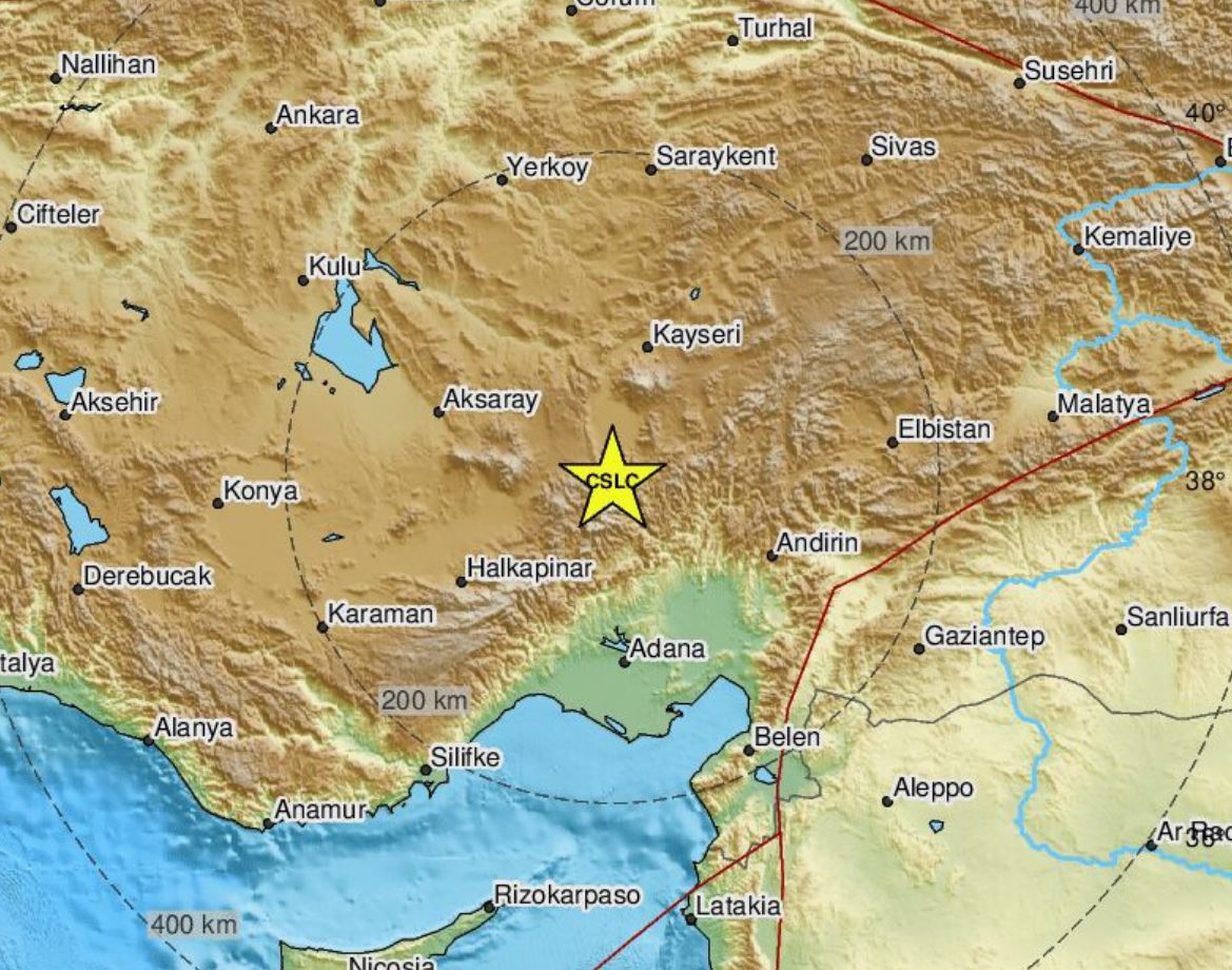 σεισμός Τουρκία