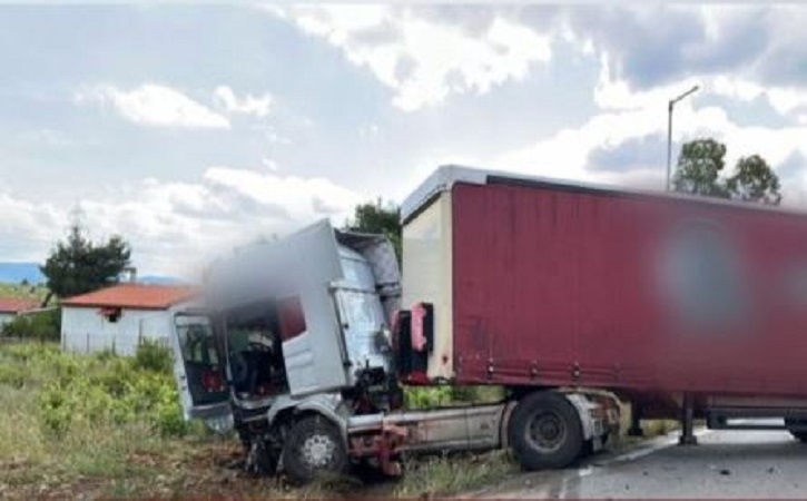 τροχαίο Εθνική Οδός Αθηνών-Θηβών