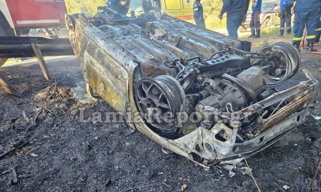 Εύβοια: Απανθρακώθηκε 32χρονη γυναίκα στο φρικτό τροχαίο – Δύο οι τραυματίες