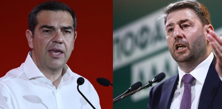 Τσίπρας Ανδρουλάκης εκλογές ΣΥΡΙΖΑ ΠΑΣΟΚ