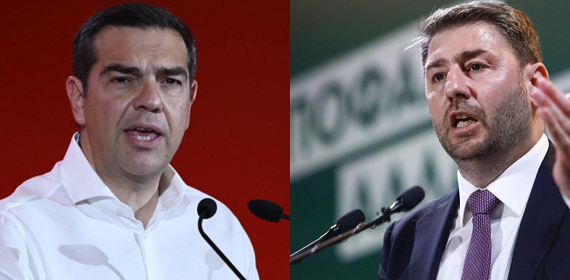 Τσίπρας Ανδρουλάκης εκλογές ΣΥΡΙΖΑ ΠΑΣΟΚ