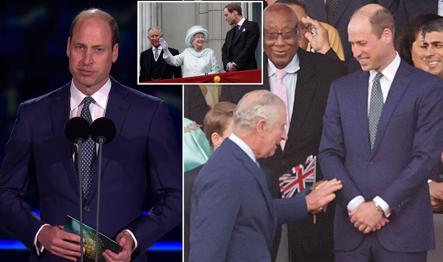 βασιλιάς Κάρολος πρίγκιπας Ουίλιαμ