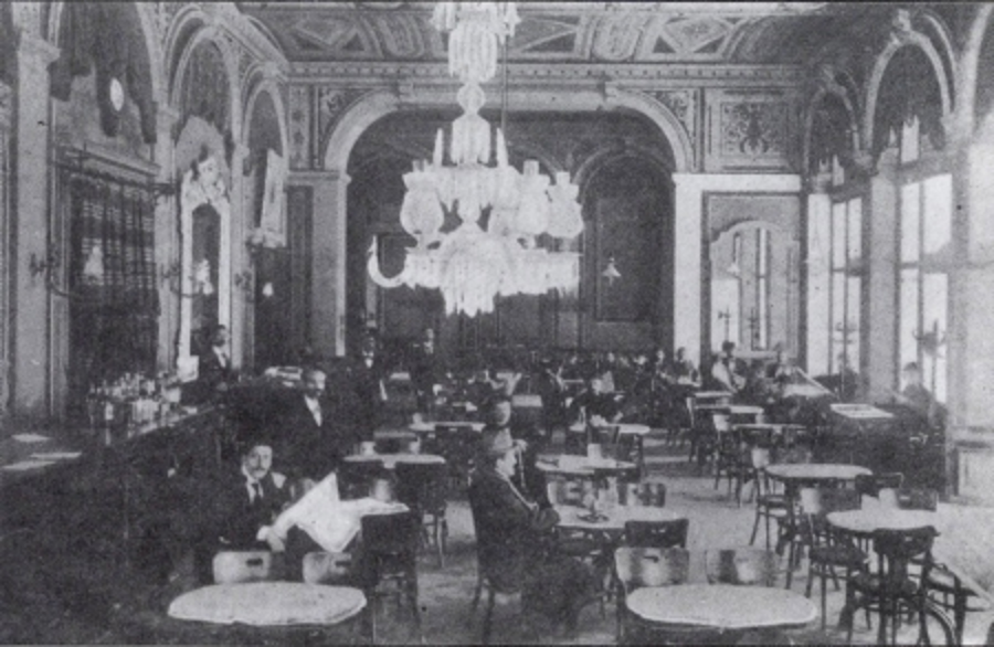 καφενείο Ζαχαράτου