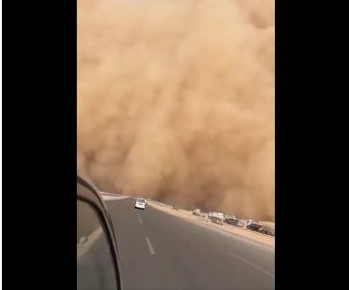 Ισραήλ αμμοθύελλα