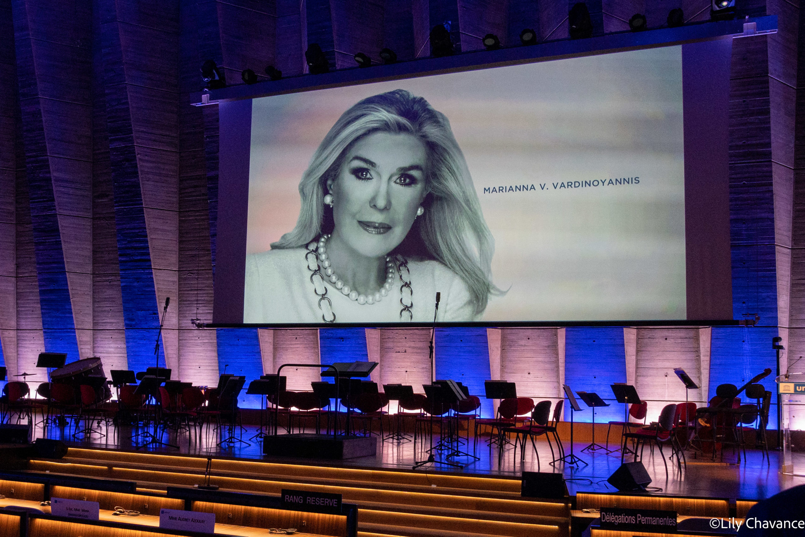 Μαριάννα Β. Βαρδινογιάννη: Τιμητική εκδήλωση στο Παρίσι για τα 25 χρόνια προσφοράς της Πρέσβεως Καλής Θελήσεως της UNESCO