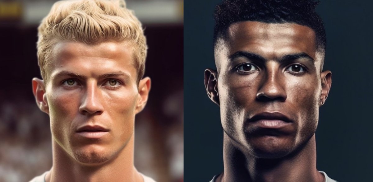 Κριστιάνο Ρονάλντο: Η τεχνητή νοημοσύνη τον… μεταμόρφωσε σε Ιταλό, Νιγηριανό και Ιάπωνα.