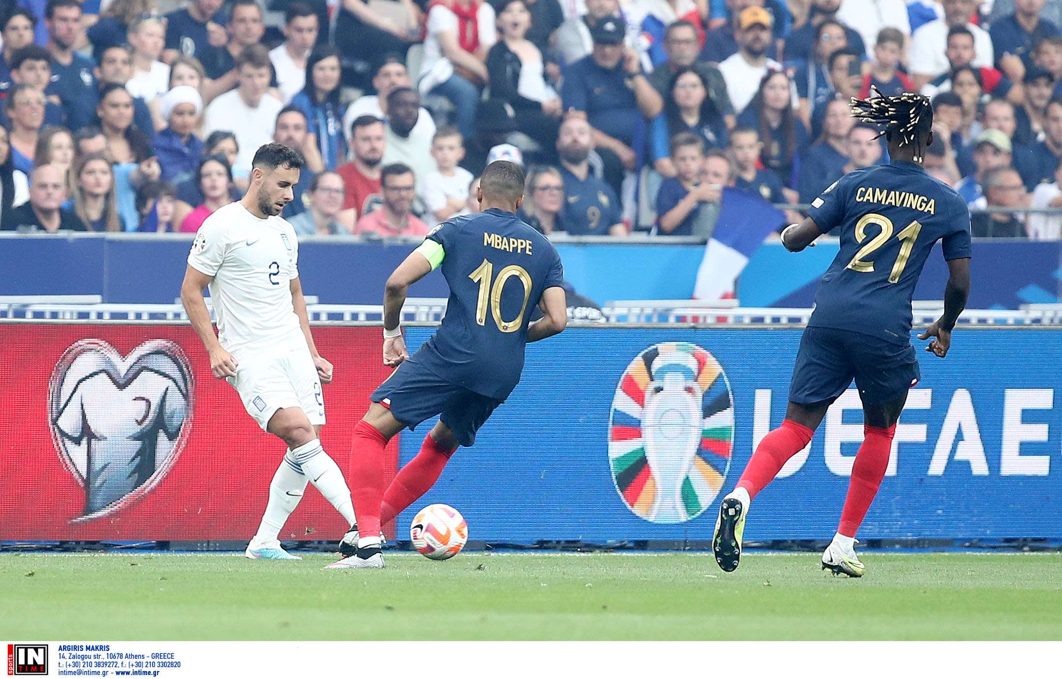 Γαλλία – Ελλάδα 0-0 (ημ.): Αντέχει η Εθνική – ΒΙΝΤΕΟ