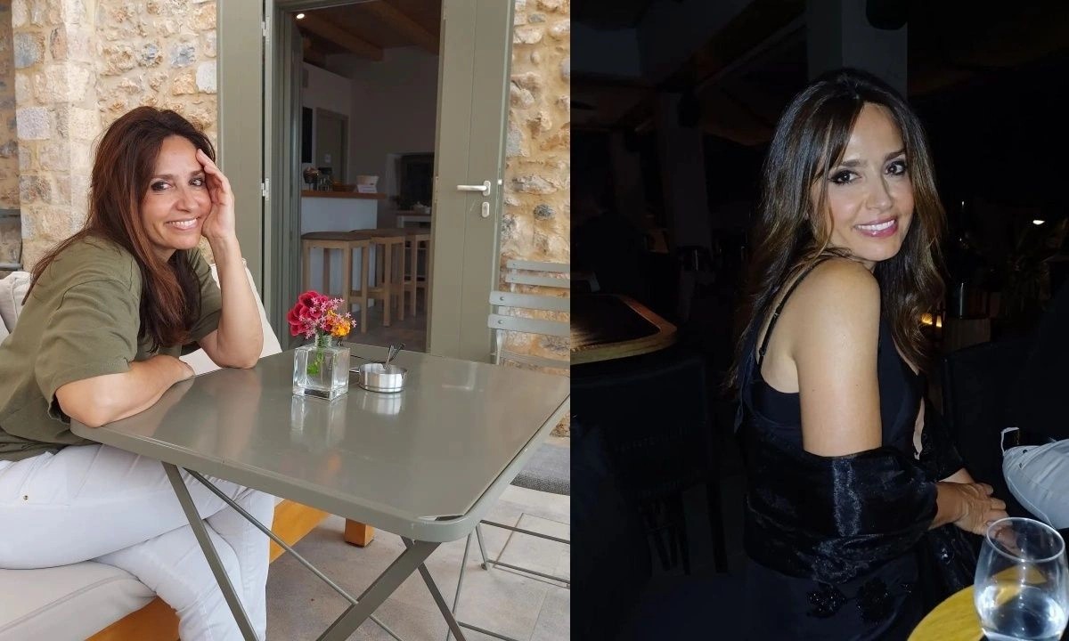 Η Βάσω Γιουλιελμάκη φωτογραφίζεται με την κόρη της και η ομοιότητά τους εντυπωσιάζει