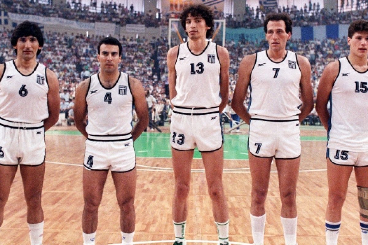 Η ομάδα του θριάμβου στο Eurobasket του 1987