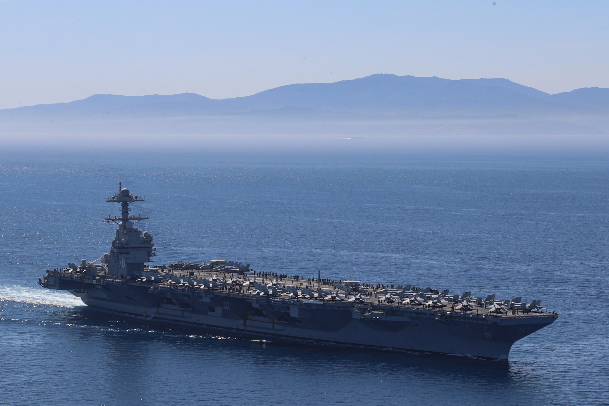 Στην Μεσόγειο το αεροπλανοφόρο Ford με ρότα για Σούδα – ΦΩΤΟ