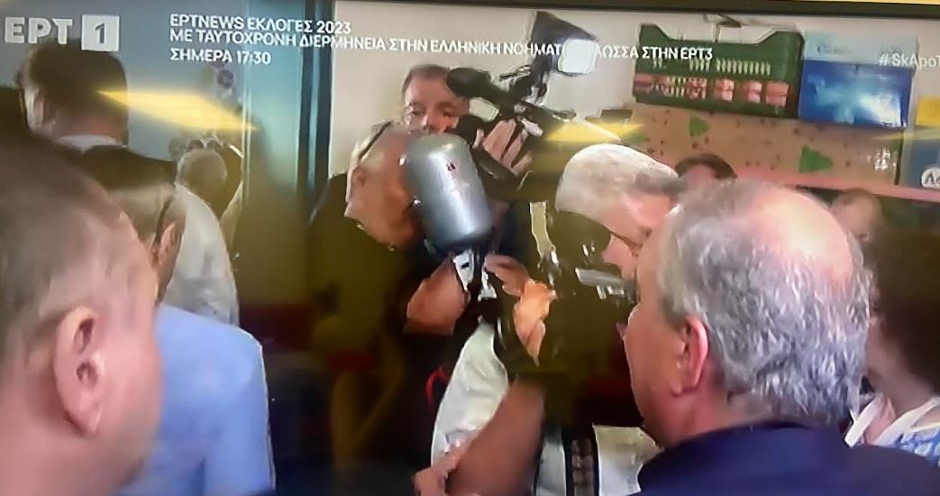 Εκλογές 2023: Ψήφισε ο Κώστας Καραμανλής