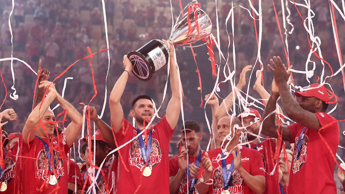 Basket League: Ο Ολυμπιακός στον θρόνο του – Όλα όσα έγιναν στη φιέστα – «Ήρθε η ώρα να αποκτήσουμε το δικό μας γήπεδο»