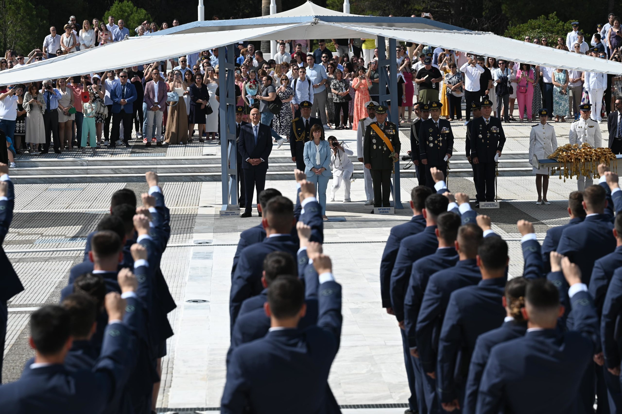 Η ορκωμοσία των «γερακιών» του αύριο παρουσία της Προέδρου της Δημοκρατίας – ΒΙΝΤΕΟ