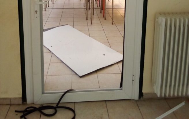 Ζημιές σε εκλογικό τμήμα στην Ροδόπη