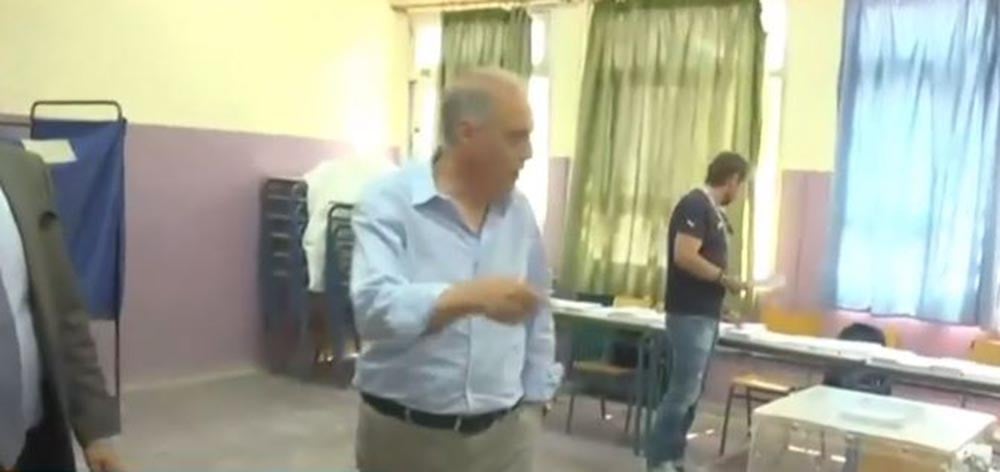 Εκλογές 2023: Ψήφισε ο Κυριάκος Βελόπουλος