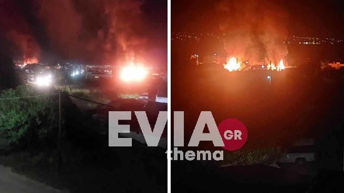 Χαλκίδα: Δύο φωτιές σε σπίτια Ρομά στην Χαραυγή – Πληροφορίες για εμπρησμούς