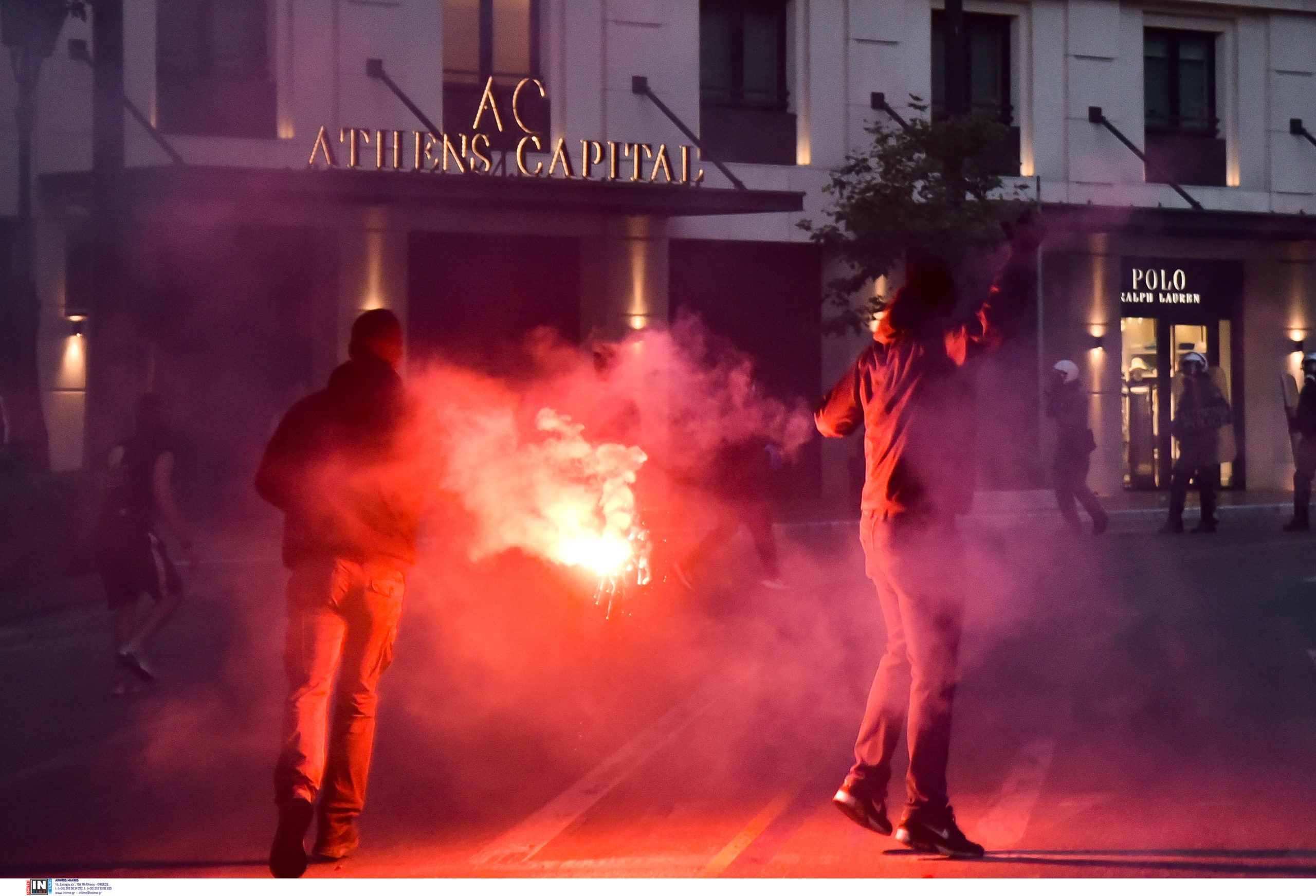 ναυάγιο Πύλος επεισόδια Αθήνα