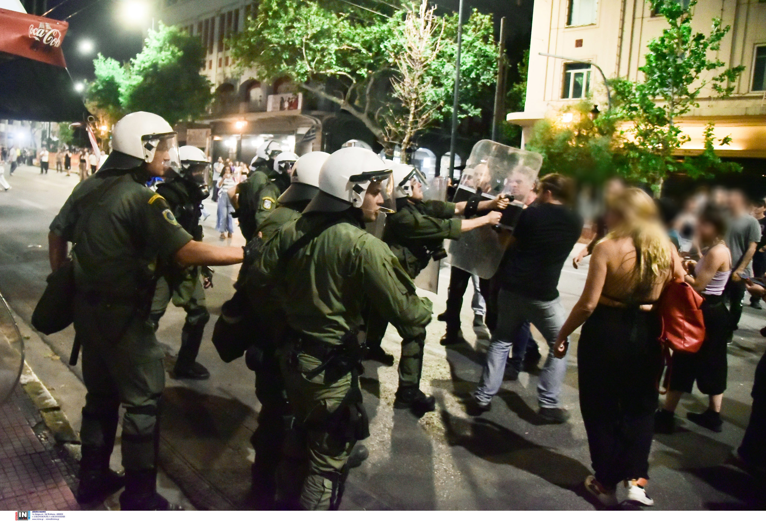 ναυάγιο Πύλος επεισόδια Αθήνα