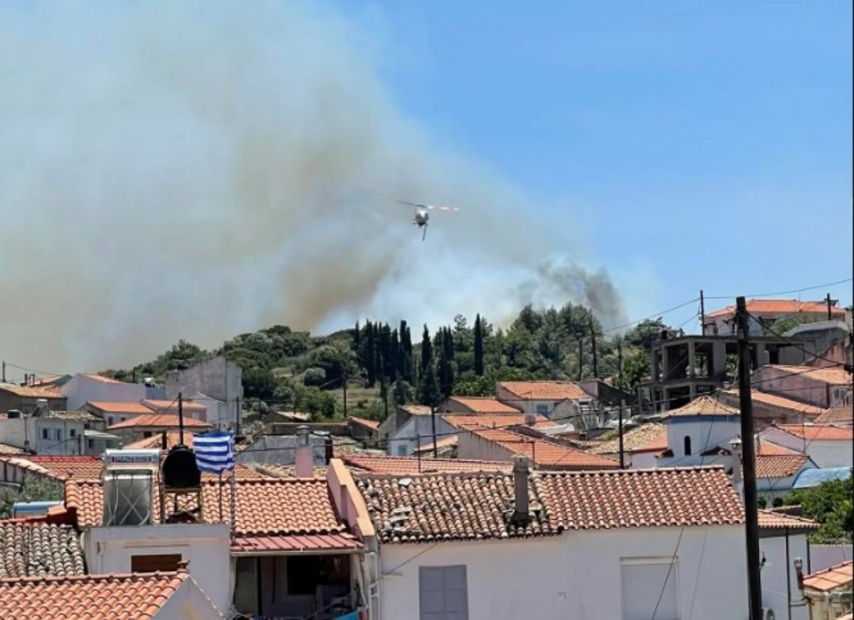 Σάμος: Προσαγωγή ηλικιωμένης για την φωτιά – Βελτιωμένη η εικόνα από το πύρινο μέτωπο – ΒΙΝΤΕΟ
