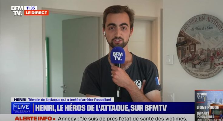 Γάλλος ήρωας επίθεση με μαχαίρι