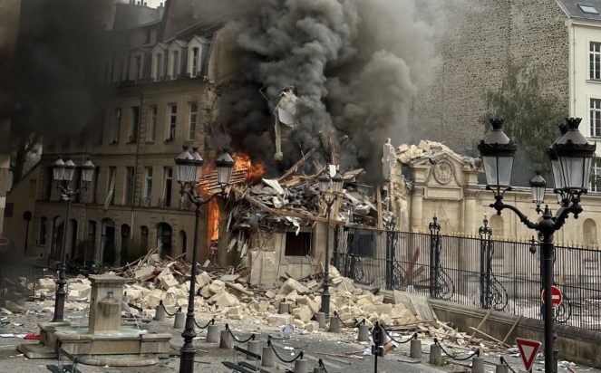 Γαλλία Παρίσι Έκρηξη