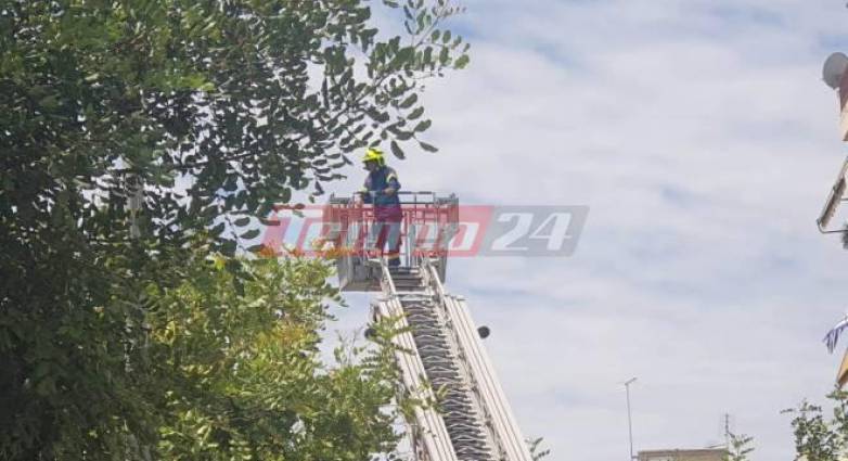 Πάτρα: Ηλικιωμένη εγκλωβίστηκε σε μπαλκόνι πολυκατοικίας – ΦΩΤΟ 