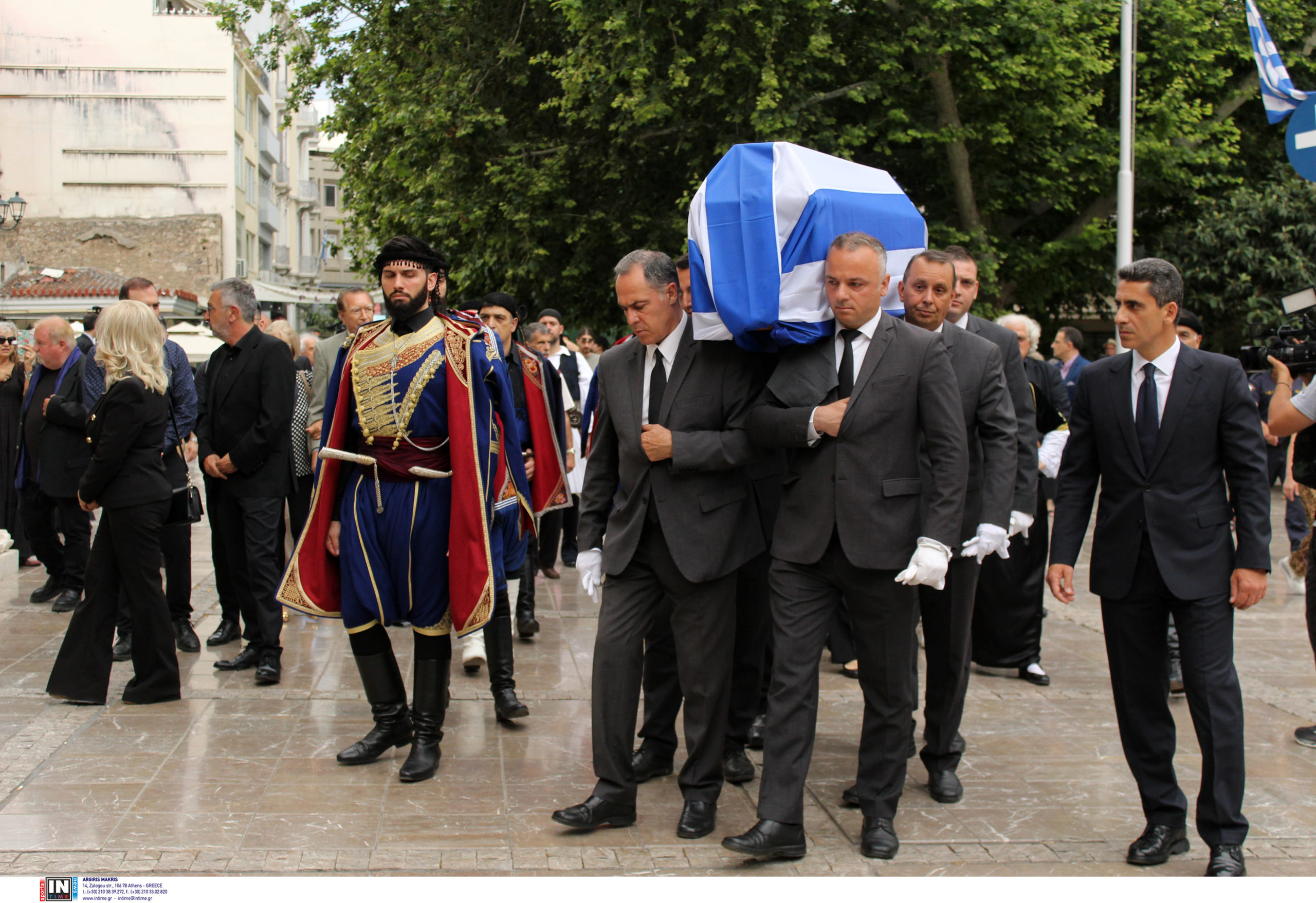 Γιάννης Μαρκόπουλος κηδεία