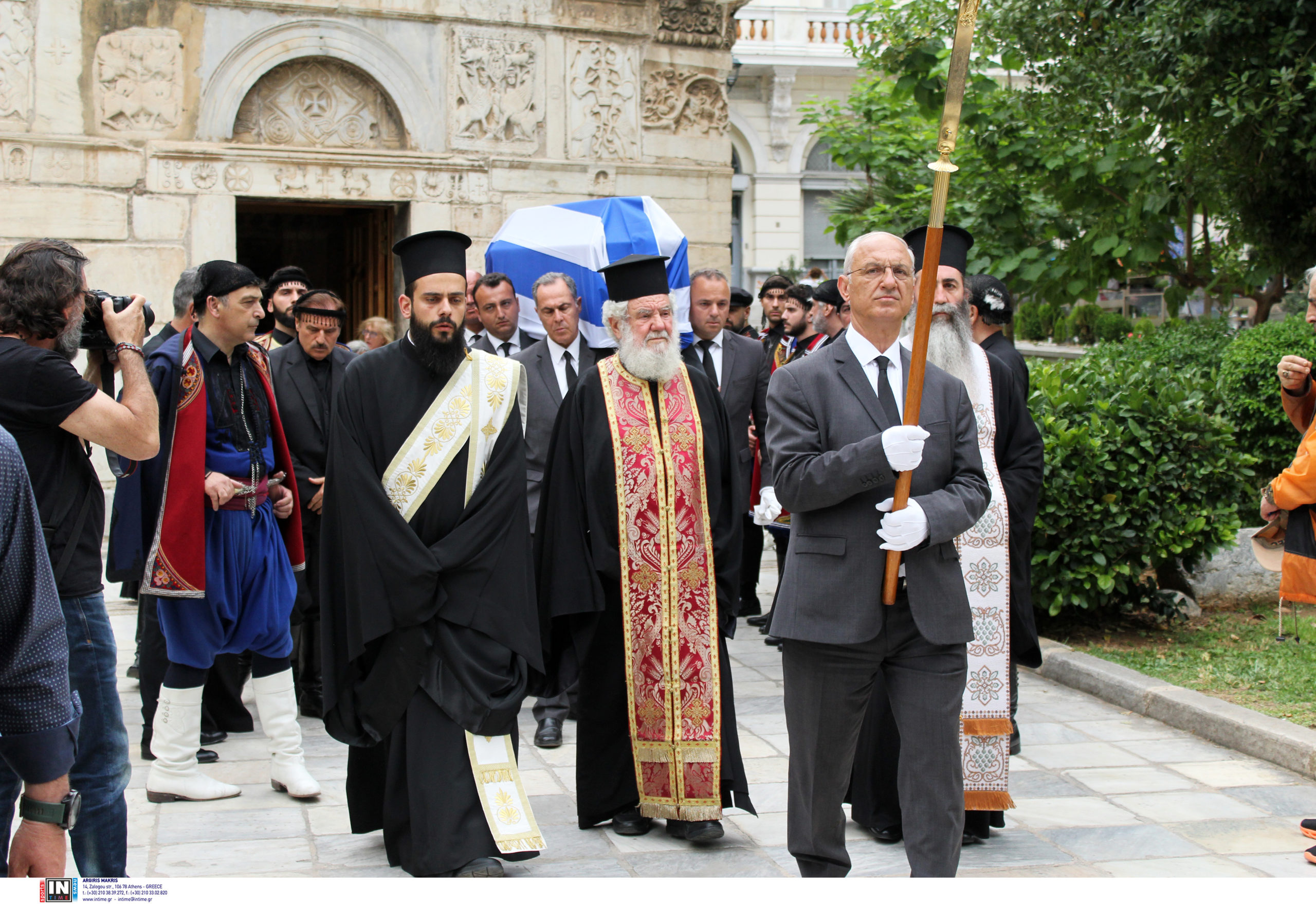 Γιάννης Μαρκόπουλος κηδεία