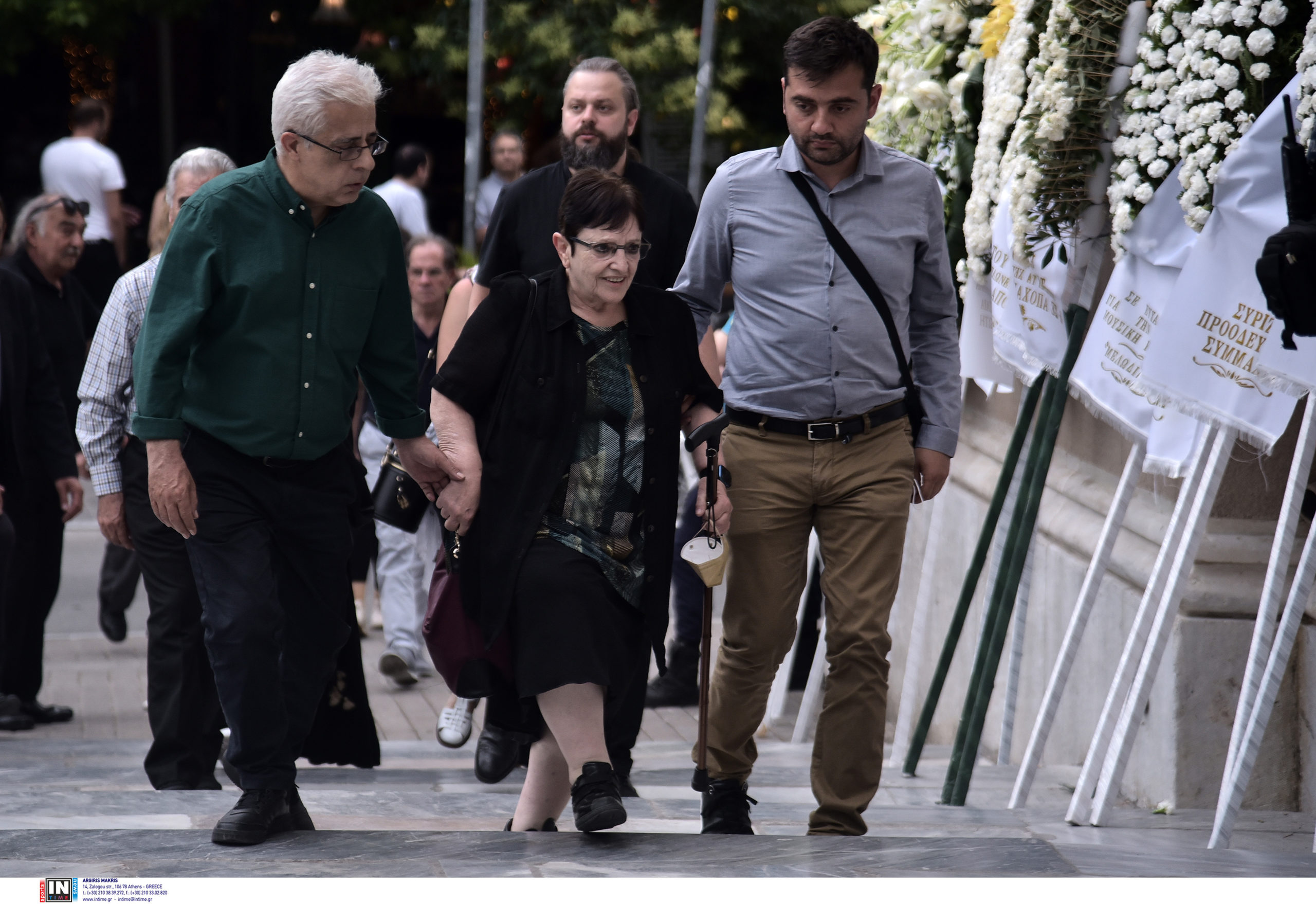 Γιάννης Μαρκόπουλος κηδεία