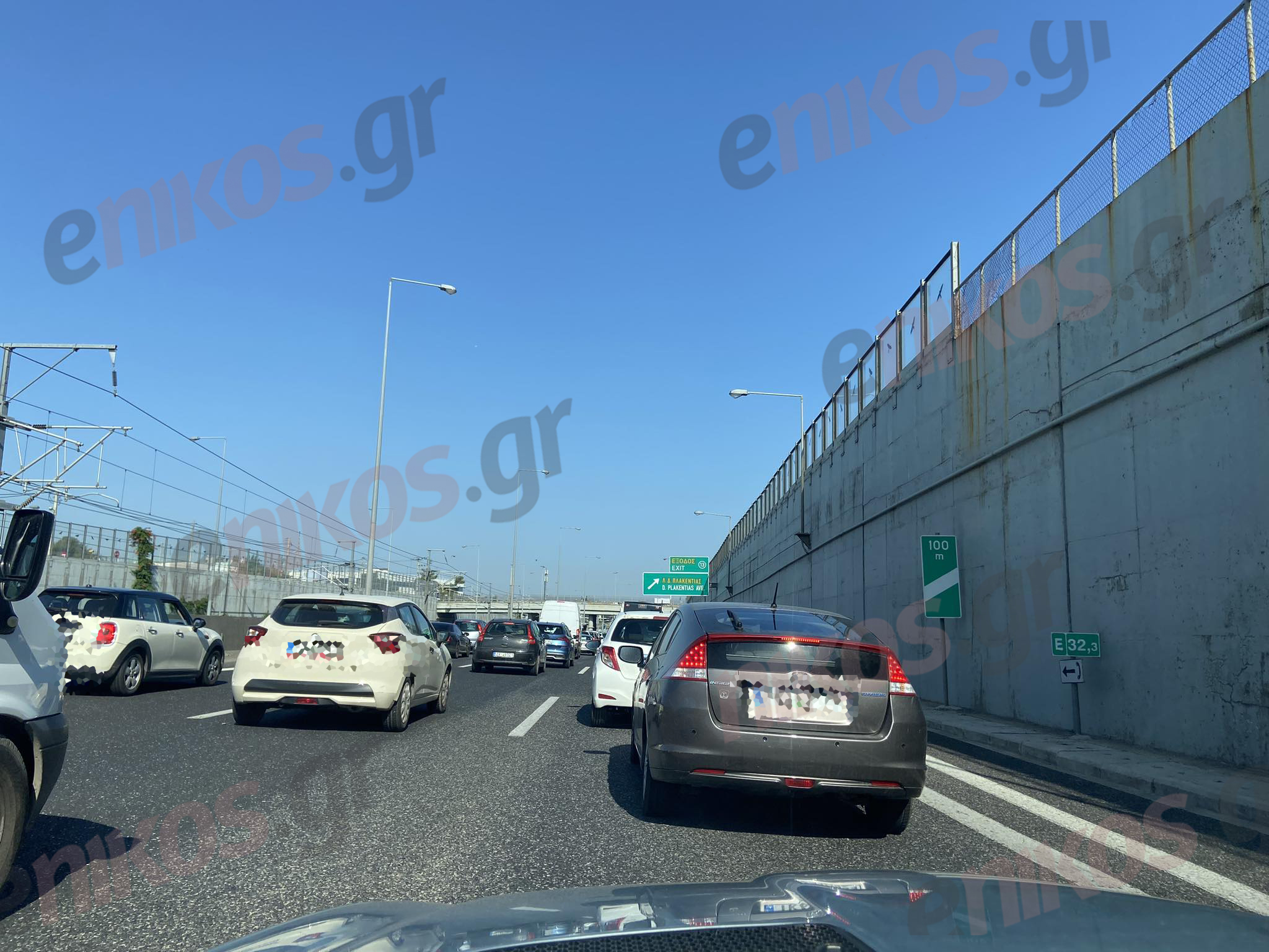 Κίνηση: Μποτιλιάρισμα σε Αττική Οδό και Κηφισό – Πού υπάρχουν προβλήματα