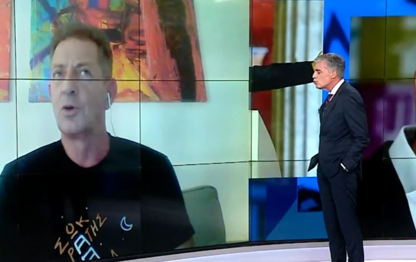 Χαμός μεταξύ Ευαγγελάτου και Πετρόπουλου στον «αέρα» του Mega – «Σηκώνω το γάντι και στο πετώ στη μούρη»