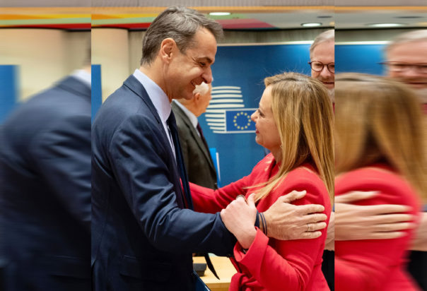 Κυριάκος Μητσοτάκης Τζόρτζια Μελόνι