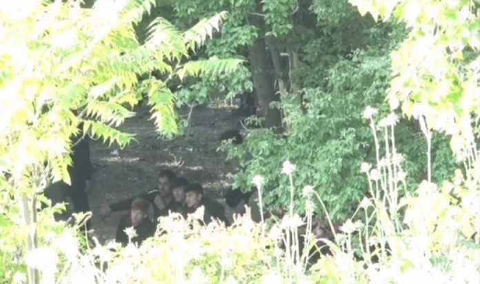 Μετανάστες στον Έβρο