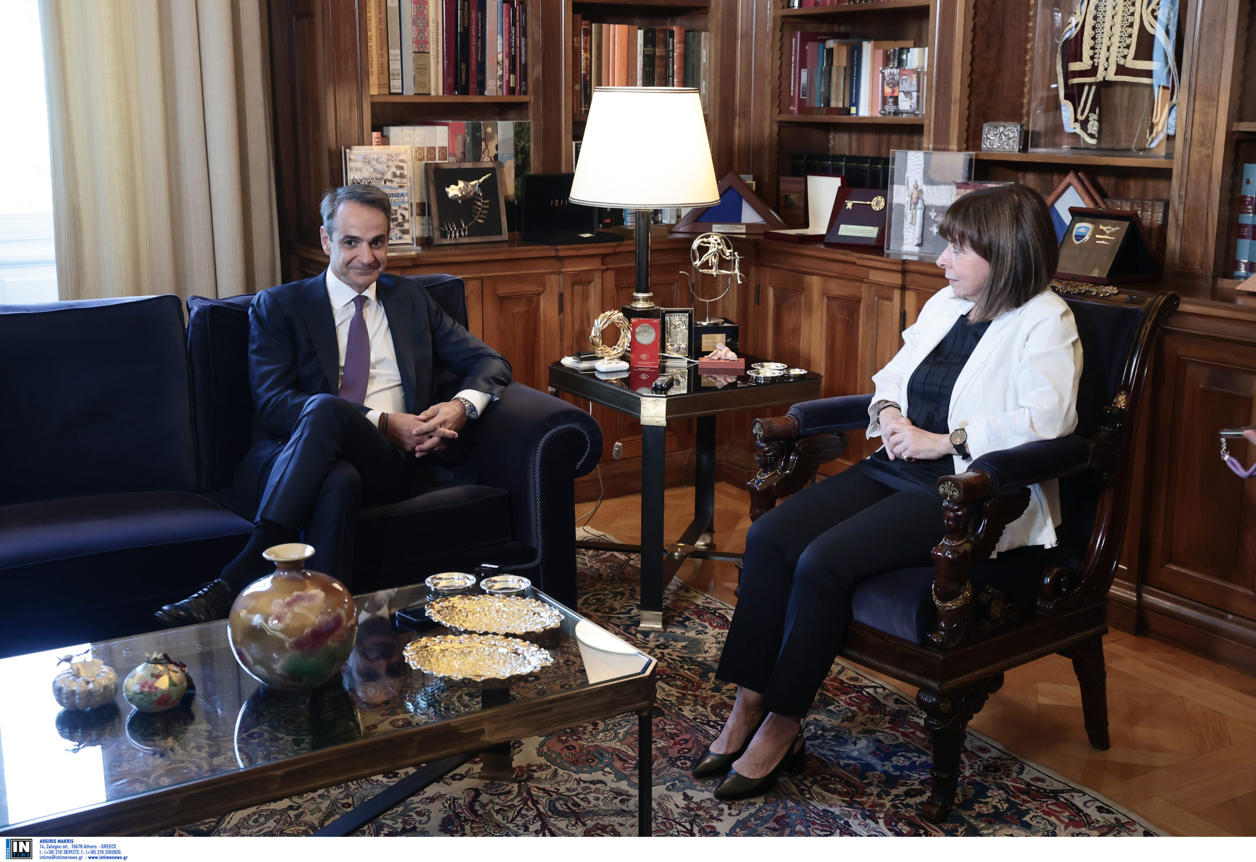 Μητσοτάκης Σακελλαροπουλου