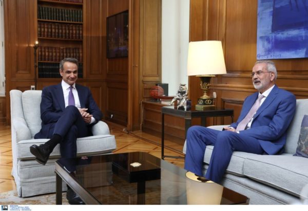 Κυριάκος Μητσοτάκης Ιωάννης Σαρμάς