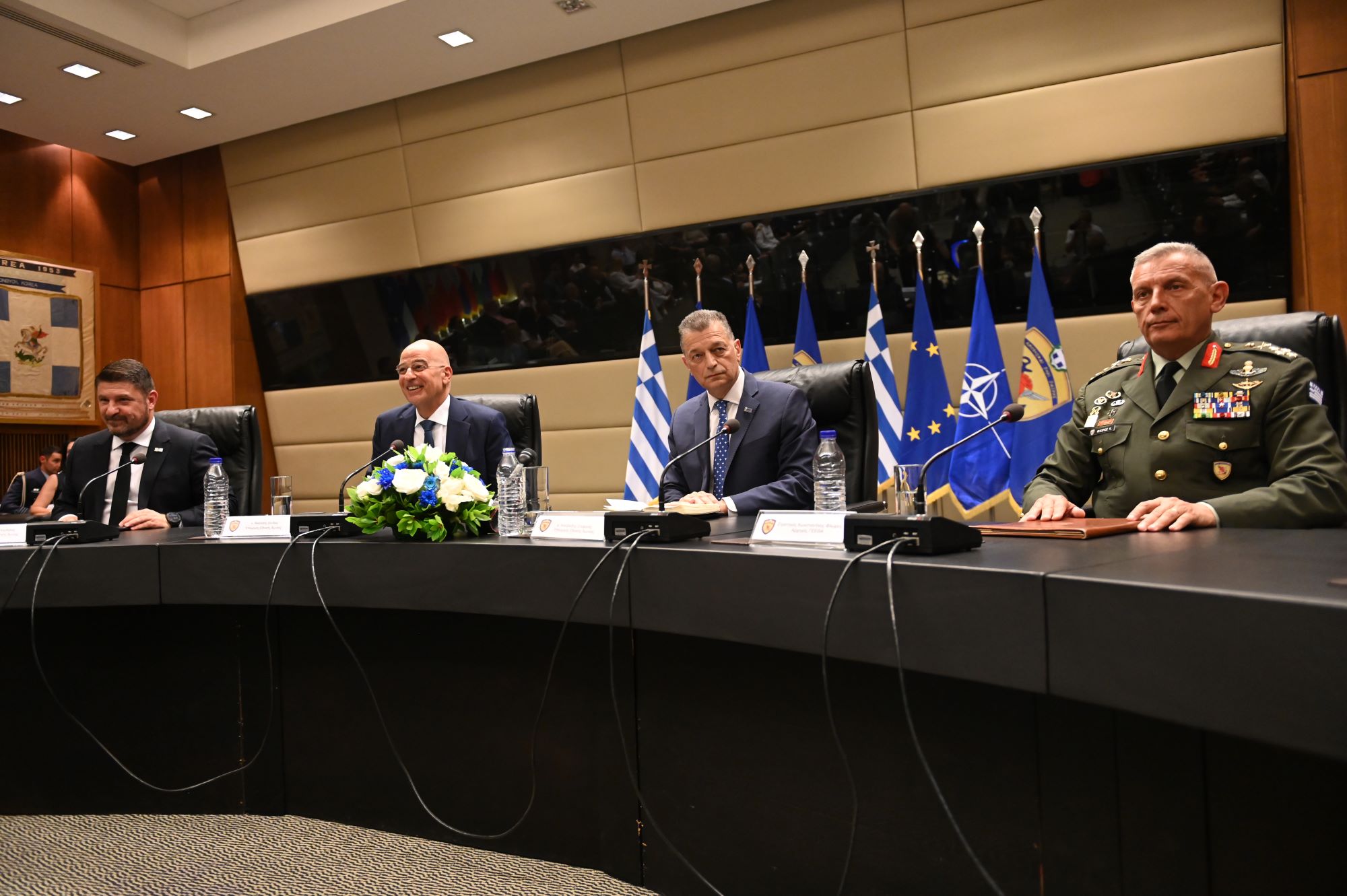  τελετή παράδοσης παραλαβής υπουργείο Εθνικής Άμυνας