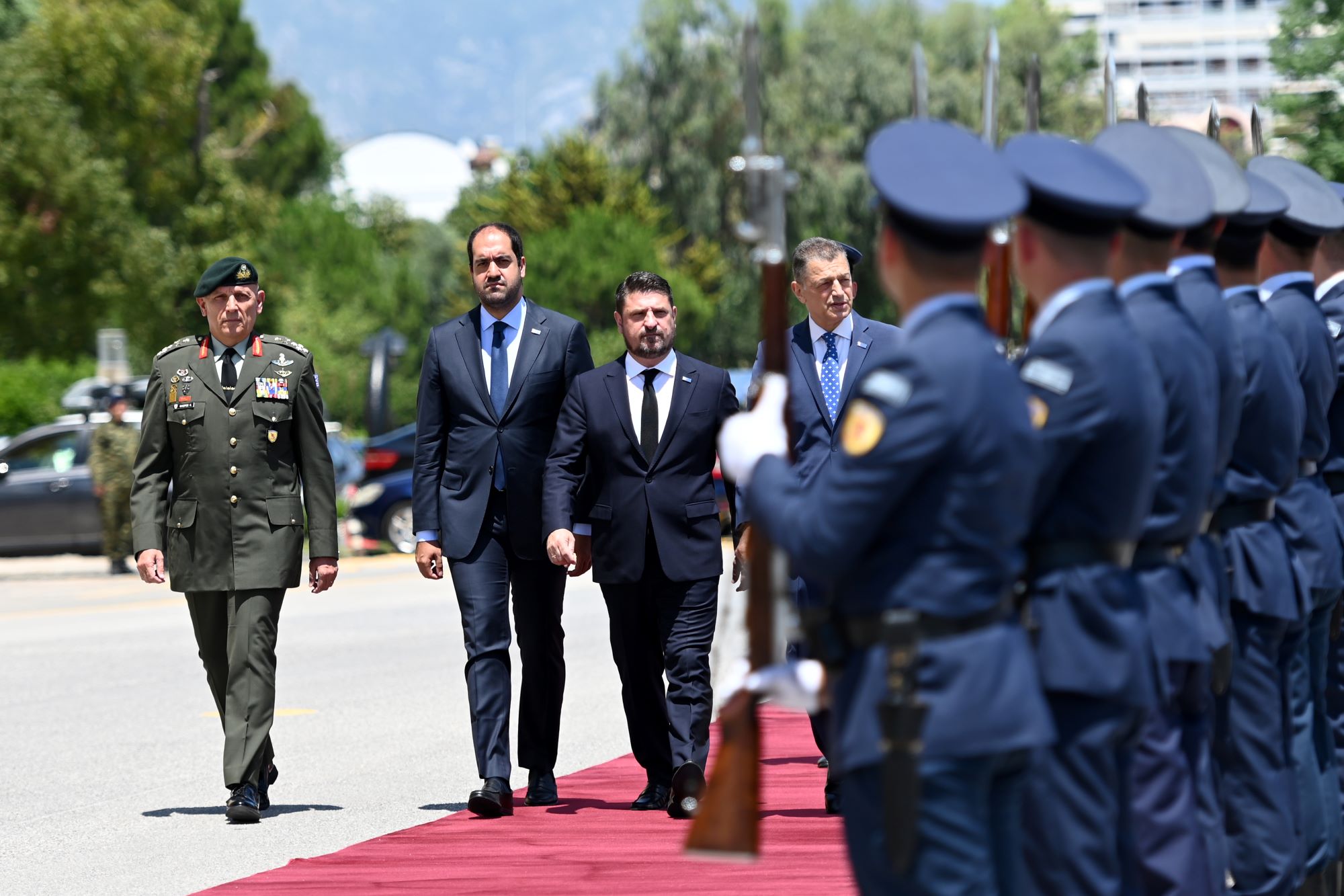  τελετή παράδοσης παραλαβής υπουργείο Εθνικής Άμυνας