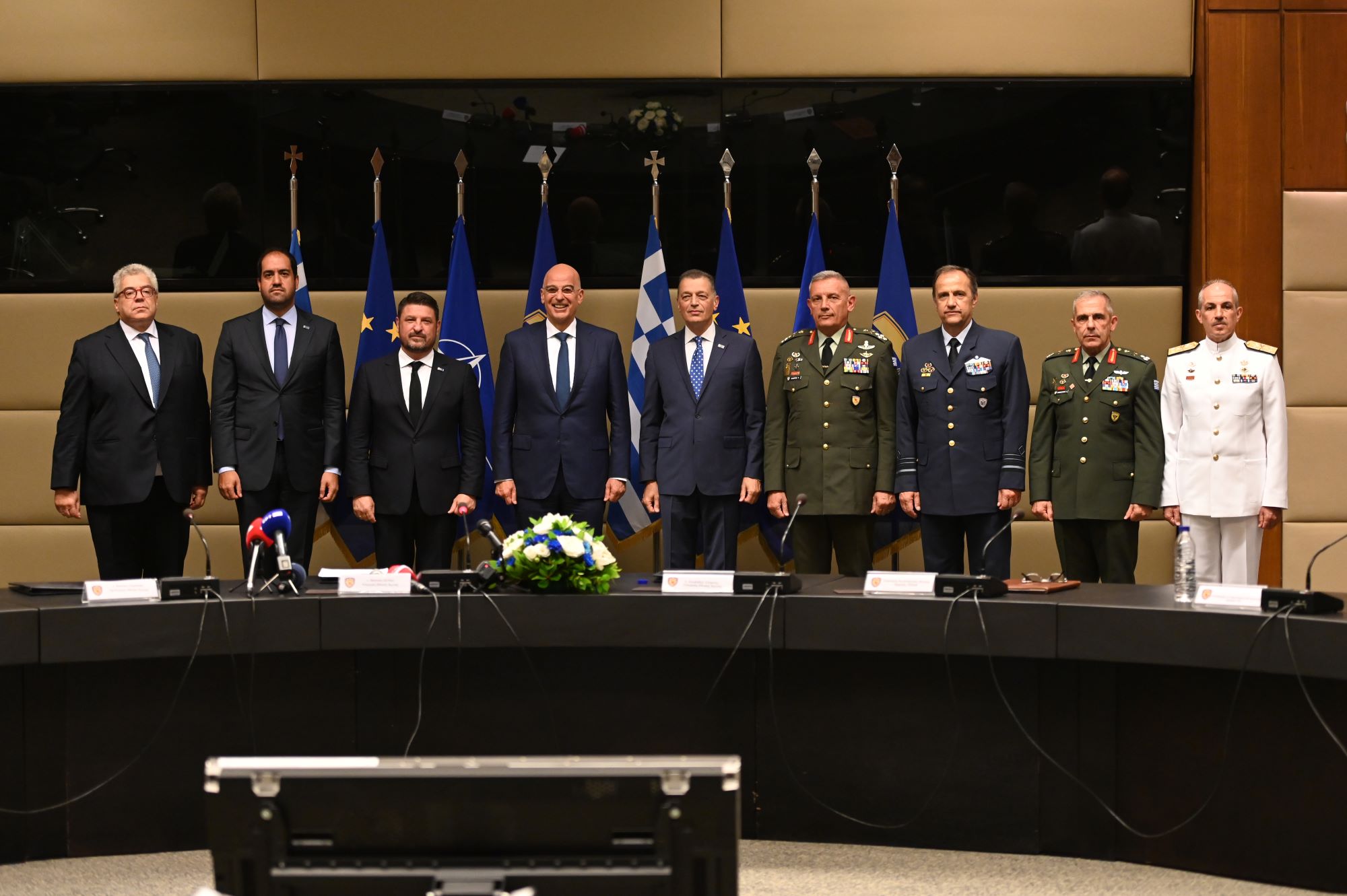  τελετή παράδοσης παραλαβής υπουργείο Εθνικής Άμυνας