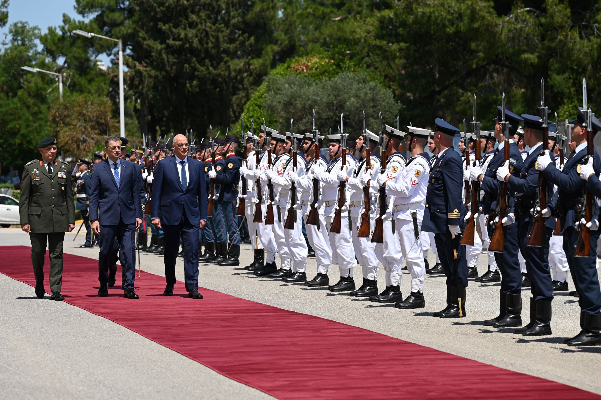  τελετή παράδοσης παραλαβής υπουργείο Εθνικής Άμυνας