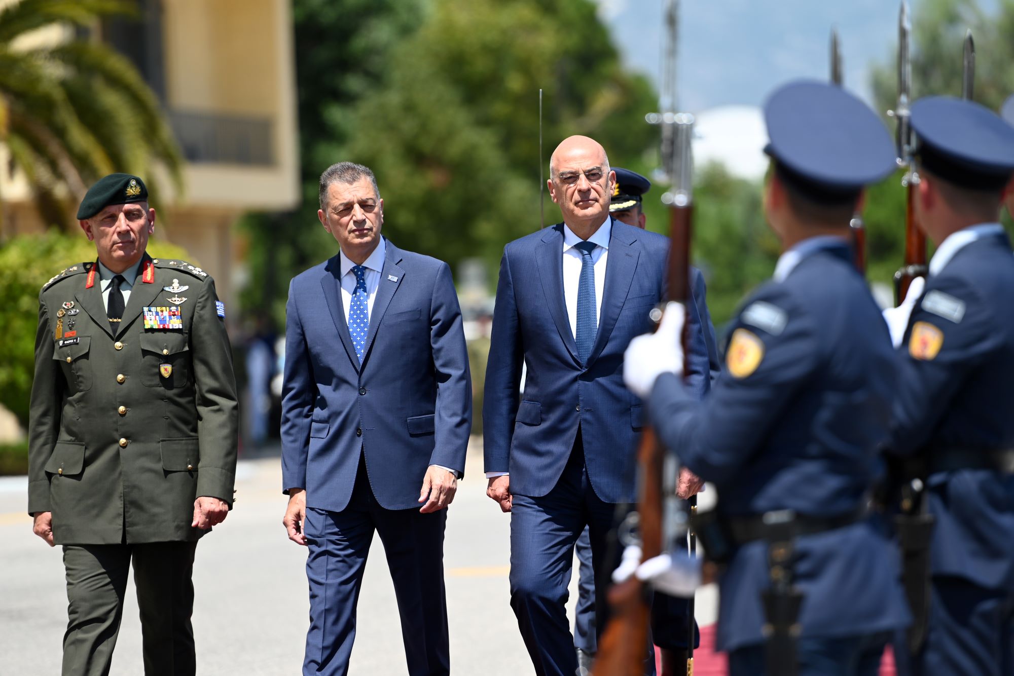  τελετή παράδοσης παραλαβής υπουργείο Εθνικής Άμυνας