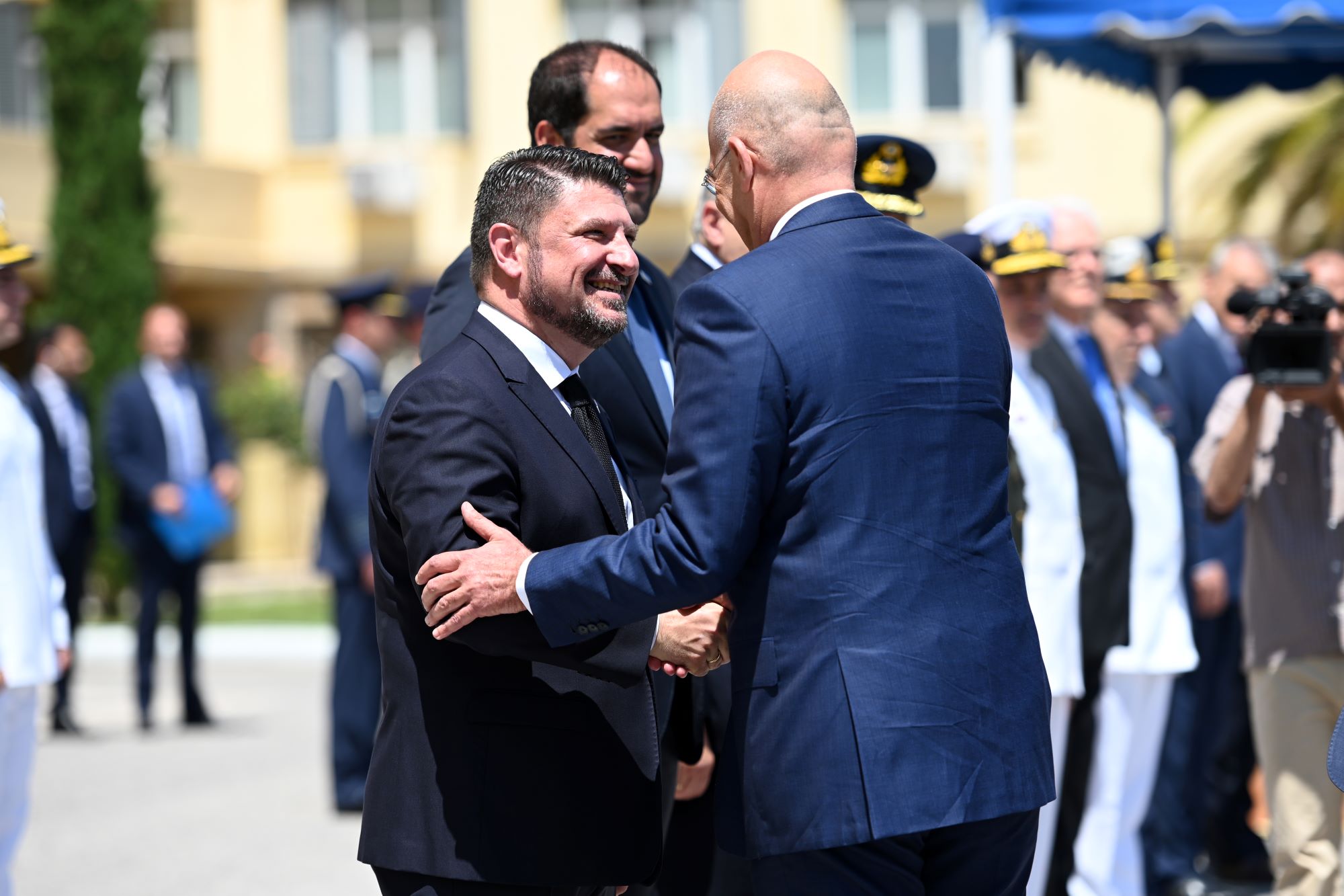 τελετή παράδοσης παραλαβής υπουργείο Εθνικής Άμυνας