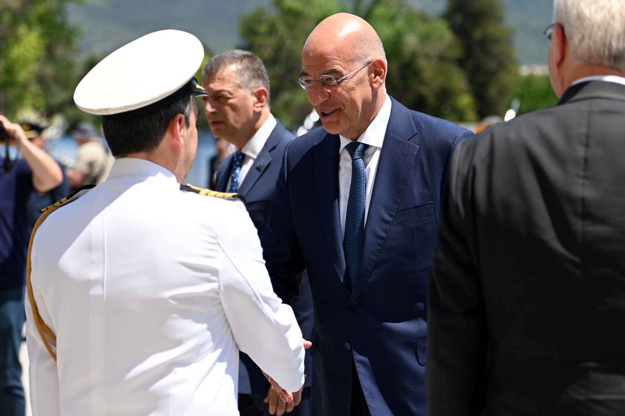 τελετή παράδοσης παραλαβής υπουργείο Εθνικής Άμυνας