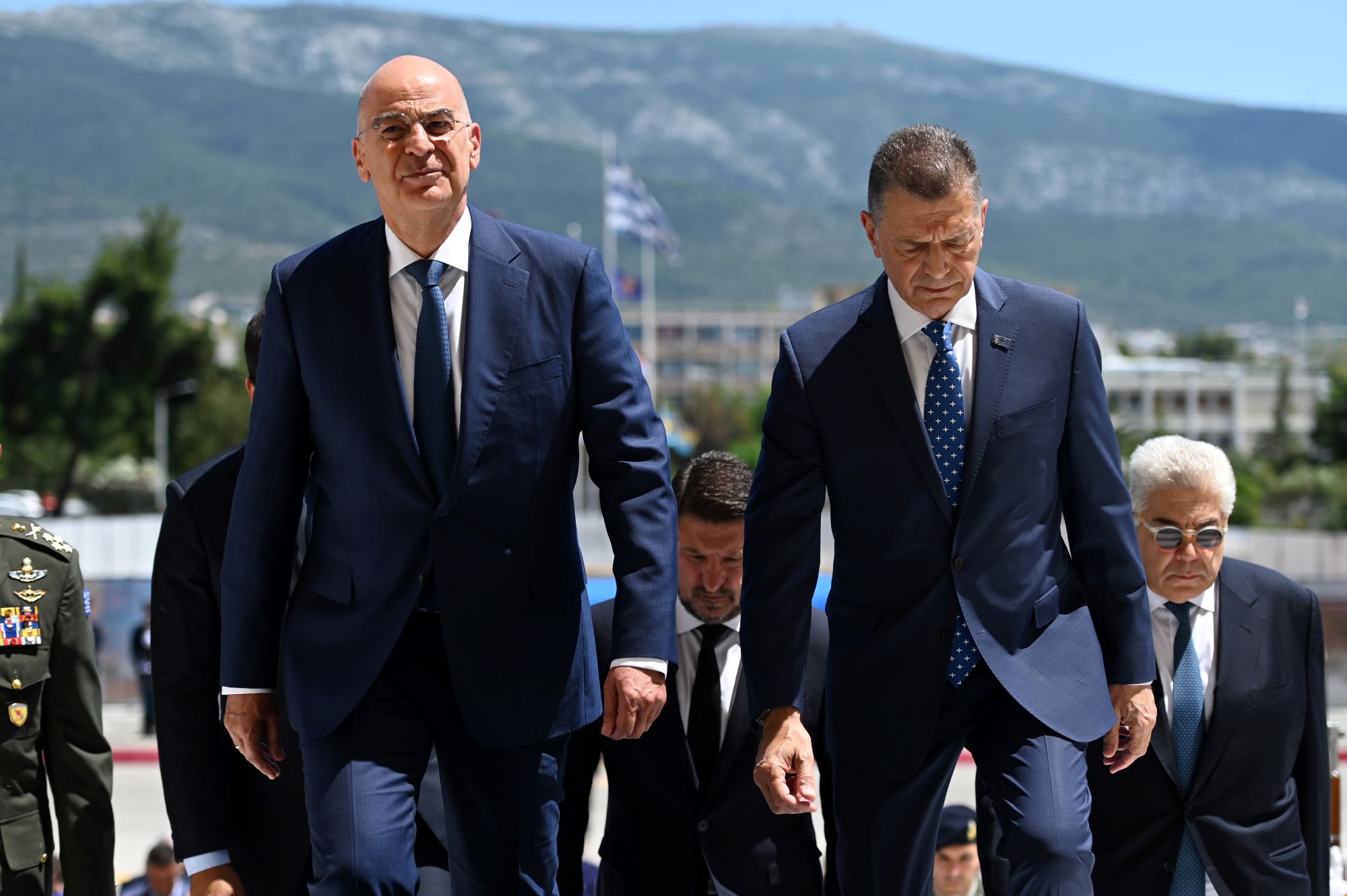  τελετή παράδοσης παραλαβής υπουργείο Εθνικής Άμυνας