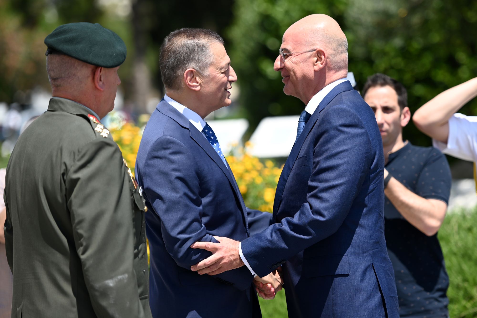 τελετή παράδοσης παραλαβής υπουργείο Εθνικής Άμυνας