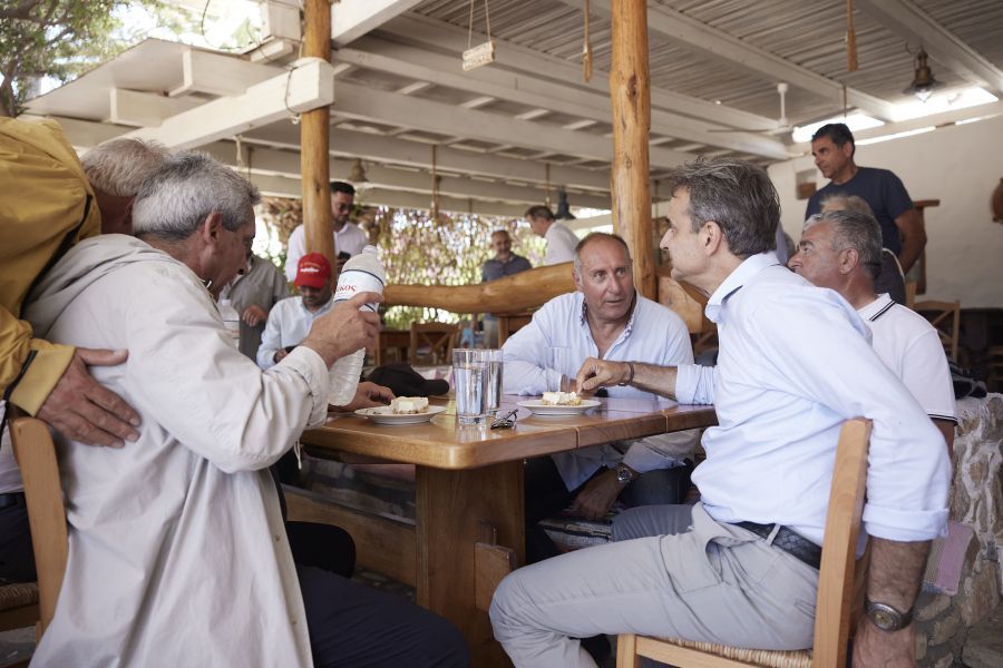 Μητσοτάκης: Τον πλούτο που δημιουργούμε τον μοιράζουμε δίκαια πρώτα στους πιο αδύναμους