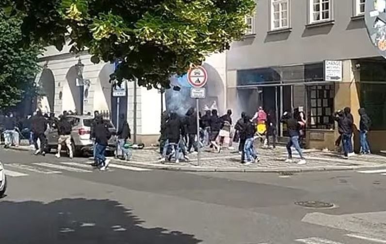 Πράγα: Επεισόδια πριν από τον τελικό του Europa Conference League – ΒΙΝΤΕΟ