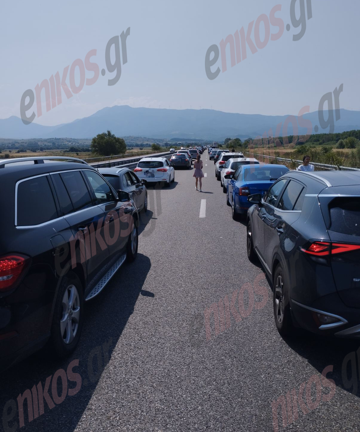 Προμαχώνας Ουρές χιλιομέτρων